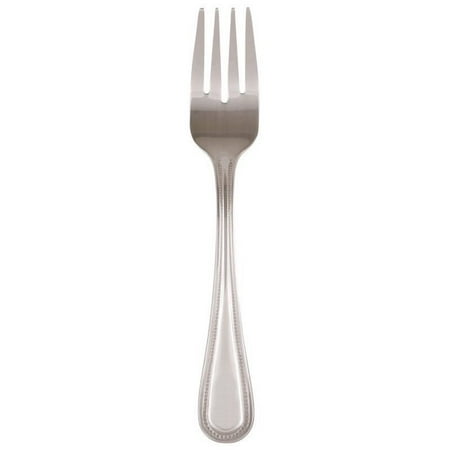Lady Salad Fork - 10 Strawberry Street Pearl Salad Fork in Stainless Steel (Set of 6)
