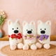 thumbnail image 4 of Cute Creative Soft Plush Sheep Doll Small Anime Magnetic Hugging Lamb Rose, 4 of 5