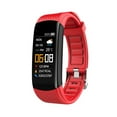 thumbnail image 2 of Methold 2021 Fitness medición de la presión arterial podómetro banda inteligente de cardíaco impermeable salud Fitness reloj Relojes inteligentes Rojo, 2 of 6