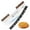 Silver, variant on AILUROPODA Pizza Wheel Cutter and Pie Server, Stainless Steel, 8.3"
