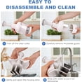 thumbnail image 3 of Picador de Alimentos Pampered Chef Blanco Manual para Verduras y Frutos Secos, 3 of 6