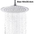 thumbnail image 1 of Rociador de ducha empotrado YONGSHENG tipo lluvia acero inoxidable 10 pulgadas plata, 1 of 5