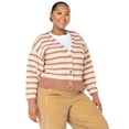 thumbnail image 2 of Celebrity Pink Women's and Women's Plus Boyfriend Cardigan, Sizes XS-3X, 2 of 5