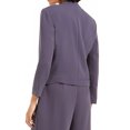 thumbnail image 2 of Bar III Women's Collarless Open-Front Jacket (XS, Dusk), 2 of 2