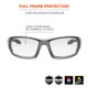 thumbnail image 2 of Gafas de seguridad Ergodyne Skullerz Odin con lentes transparentes antivaho, 2 of 9