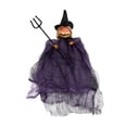 thumbnail image 4 of Colgante de muñeca de calabaza de Halloween, decoraciones de Halloween, adorno, Mini juguetes, colgante para oficina, vacaciones, sala de estar, púrpura Macarena Colgante de muñeca de Halloween, 4 of 8
