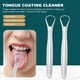 thumbnail image 1 of Herramientas de limpieza de la boca de acero inoxidable Removedor de bacterias de la lengua reutilizable Cuidado bucal Ygjytge Cuidado Belleza, 1 of 3