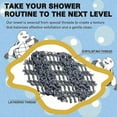 thumbnail image 2 of Blissal - Blissal Exfoliating Bath Towel, Blissal Exfoliating Bath Towel, 2 of 5