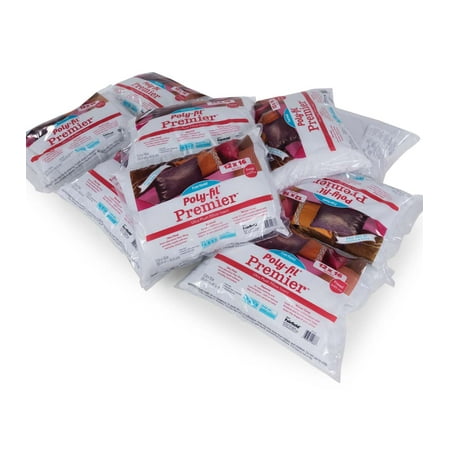 Fairfield Poly-Fil® Premier™ Travel Pillow Insert - 12" x 16" - Pack of 10