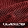 thumbnail image 2 of JIATER Pack of 2 Throw Pillow Covers Soft Decorative Pillow Covers,18x18,Wine Red, 2 of 6