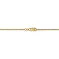 thumbnail image 2 of Finest Gold 14K Yellow Gold 1.4 mm Diamond-Cut Round Open Link 26 in. Cable Chain, 2 of 5