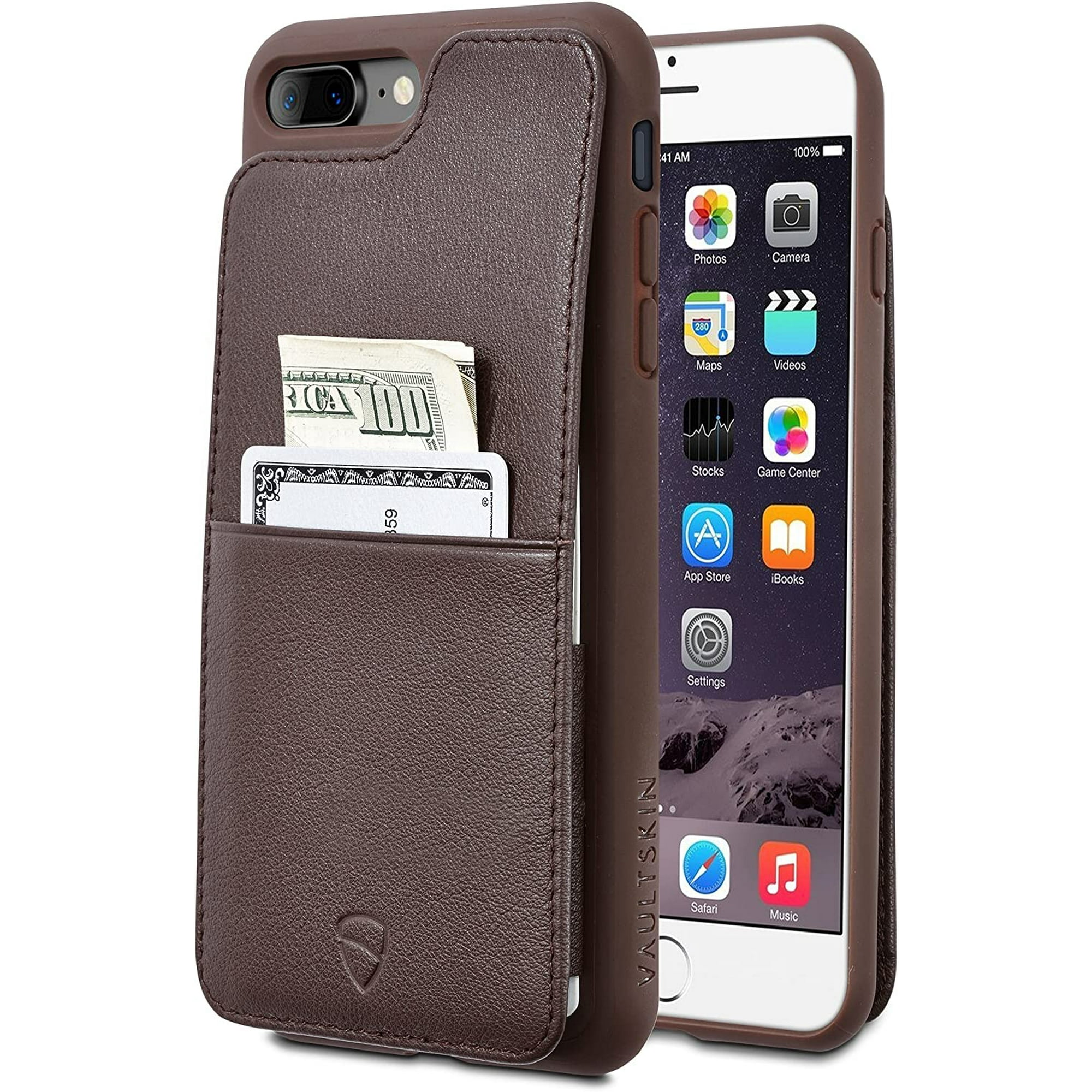 Vaultskin ETON - Leather Wallet Case for iPhone 15 Pro