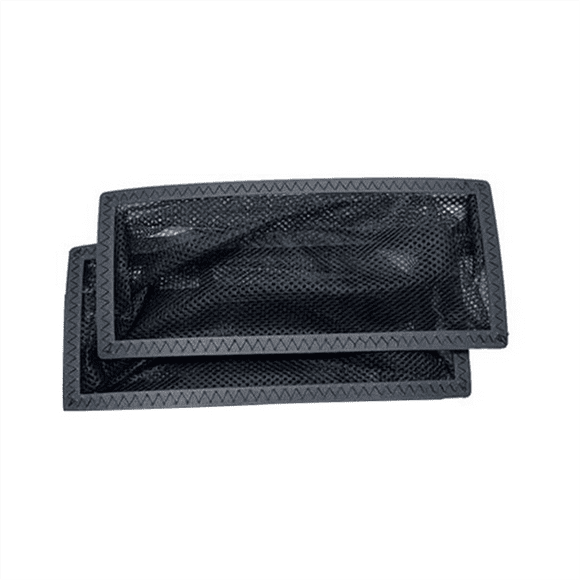 2pcs Floor Vent Covers with Air Vent Filter Mesh 2pcs,Heat Air Vent Covers Floor Vent Covers for Floor Registers Black