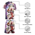 thumbnail image 3 of Power Rangers Boys Short Sleeve T-Shirt And Shorts Outfit Set Activewear Mesh Short Set for Kids, 3 of 7