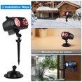 thumbnail image 4 of Proyector de luces HAKUTA para Halloween y Navidad con 10 diapositivas HD, 4 of 9