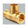 thumbnail image 4 of Conector De Tubería De Montaje En T De Latón Anti-explosión De 2 Piezas 1/2 " - 3 Vías, 4 of 9