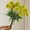 Yellow, variant on Tunhigl Realistic Artificial Dandelion Flowers 5-Pack for Wedding Decor, Silk Hydrangea-Like Bouquet - Perfect Floral Arrangement for Home and Events Yellow
