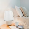 thumbnail image 4 of HEALEEP Lampshade White Cloth Square Soft Light Office Use 1 Piece, 4 of 8