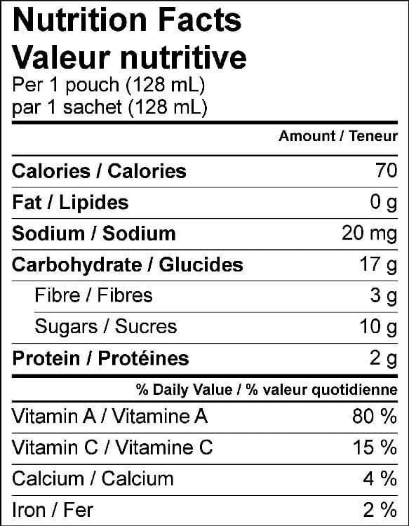 Parent's Choice Organic Pear & Carrot Baby Food Purée