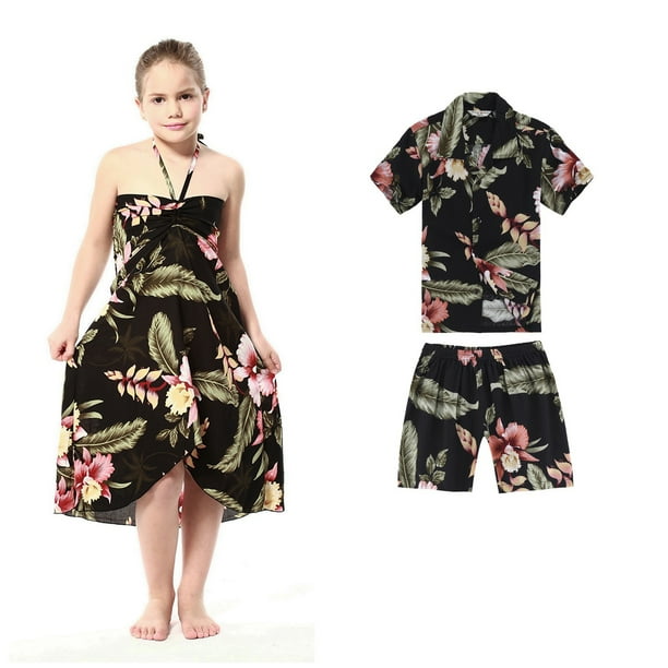 matching luau outfits