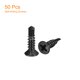 thumbnail image 3 of #7 x 5/8" Tornillos de metal, paquete de 50, tornillos de cabeza plana de acero inoxidable 410, 3 of 5