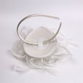 thumbnail image 4 of TIREOW Fascinator Hats for Women Feather Flower Hair Clip Brooch Wedding Tea Party Hat Race Headwear Headband Wedding Hair Clip, 4 of 5