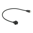 thumbnail image 4 of E16 Panel Mount Socket Waterproof Ip67 Data Adapter Male Straight Extensioncable 0.5Meter, 4 of 7