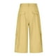 thumbnail image 3 of WILLBEST Pantalones Casuales de Lino Ajustados para Mujer, con Cintura Elástica y Cordón Ajustable para Mayor Comodidad y Estilo. Chica, 3 of 5