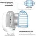 thumbnail image 2 of Flying Bug Zapper Indoor, Electronic Insect Killer, Mosquitoes Trap, Fleas with Blue Light for Living Room, Home, Kitchen, Bedroom, Baby Room, Office (6 Pack), 2 of 4