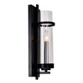 thumbnail image 3 of CWI Lighting Sierra Collection 1 Light Wall Sconce Black Finish, 3 of 6