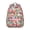 Pink-95, variant on Striped and Checkered Fusion Backpack Moroccan Geometric Plaid Print Fashion School Bag for Students