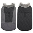 thumbnail image 2 of Reflective Waterproof Pet Coat Winter Pet Clothes for Medium Dogs Female Warm Dog Coat For Small Pet Clothes for Medium Dogs Female Medium Large Dog Double Sided Wearable Pet Clothes for Cats for A Gi, 2 of 9