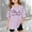 Purple, variant on Girls Tops Casual Graphic Tee for Kids and Youth Fashion Apparel Comfort Fit Spark Letters