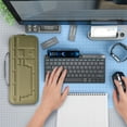thumbnail image 4 of Keyboard Carrying Case Hard Shell Travel Carrying Keyboard Case for 84 Keys Bluetooth-compatible Wireless Ergonomic Keyboard, 4 of 8