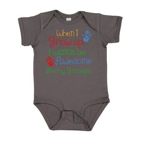 

Inktastic Awesome Like My Grandpa Gift Baby Boy or Baby Girl Bodysuit