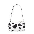 thumbnail image 3 of Fashion Zipper Shoulder Bag, Women's Trendy Baguette Bag For Work & Party, 3 of 3