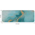 thumbnail image 7 of Blue Gold Marble Pattern Kitchen Rug Mat,Kitchen Runner Rugs Non Skid Washable,Decorative Kitchen Floor Mats for Kitchen,Sink,Laundry,17"x47.2", 7 of 7