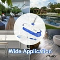thumbnail image 3 of ITTAHO Floor Scrub Brush with Long Stainless Steel Handle Extension+Small Deep Cleaning Brush, 3 of 7