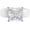 White and Silver, variant on Silicone Ring – 8×8 mm Princess Cut CZ | Patented Design - GlowStone Collection