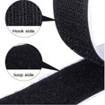 thumbnail image 3 of 3/5Meters/Lot Strong Self Adhesive Hook and Loop Fastener Tape velcros Strips Sticker Scratch Adhesive with Glue for DIY 20-50MM 50mm black 5 meter, 3 of 6