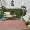 thumbnail image 3 of Nourison Versatile Indoor/Outdoor Coral/Orange 8' x 10' Area Rug, (8x10), 3 of 10