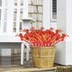 thumbnail image 5 of Flores artificiales de otoño, plantas artificiales para exterior, flores falsas, plantas de exterior, arbustos artificiales, jardín, porche, decoración del hogar., 5 of 6