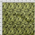 thumbnail image 4 of oneOone Polyester Spandex Dark Olive Green Fabric Florals Sewing Craft Projects Fabric Prints By Yard 56 Inch Wide, 4 of 4