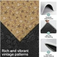thumbnail image 3 of Brown Christmas Pattern Kitchen Rugs Sets Of 3,Kitchen Runner Rugs Non Skid Washable,Decorative Kitchen Floor Mats for Kitchen,Sink,Laundry,17"x30"+ 17"x47" + 17"x59", 3 of 6