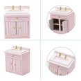 thumbnail image 2 of Wooden dollhouse furniture set kitchen room, 1:12 scale dollhouse furniture, dollhouse toys miniature dollhouse accessories, theater furniture, 2 of 4