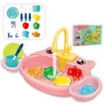 thumbnail image 1 of mmirethe Cartoon Electric Washbasin Circulating Water Kitchen Sink For Interactive Playtime Simulated pink, 1 of 4