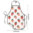 thumbnail image 2 of Sikiie Hand Drawn Strawberry Aprons for Kitchen Cooking Aprons, Chef Apron for Men Women Chef, 2 of 7