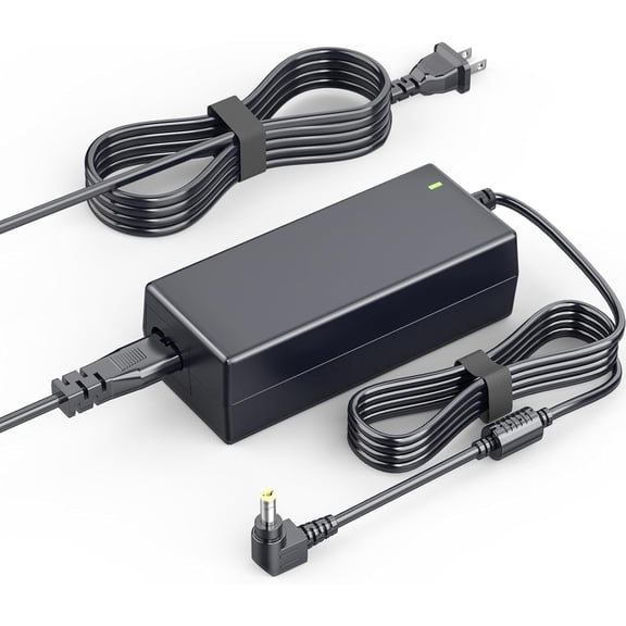 Jippofu 65W Laptop Charger for Toshiba Satellite C55/C55D/C55DT/C655D/C675/C75D/C855/C875/C875D | Compatible with PA3714U-1ACA, PA3822U-1ACA, PA3917U-1ACA & PA5178U-1ACA AC Power Cord