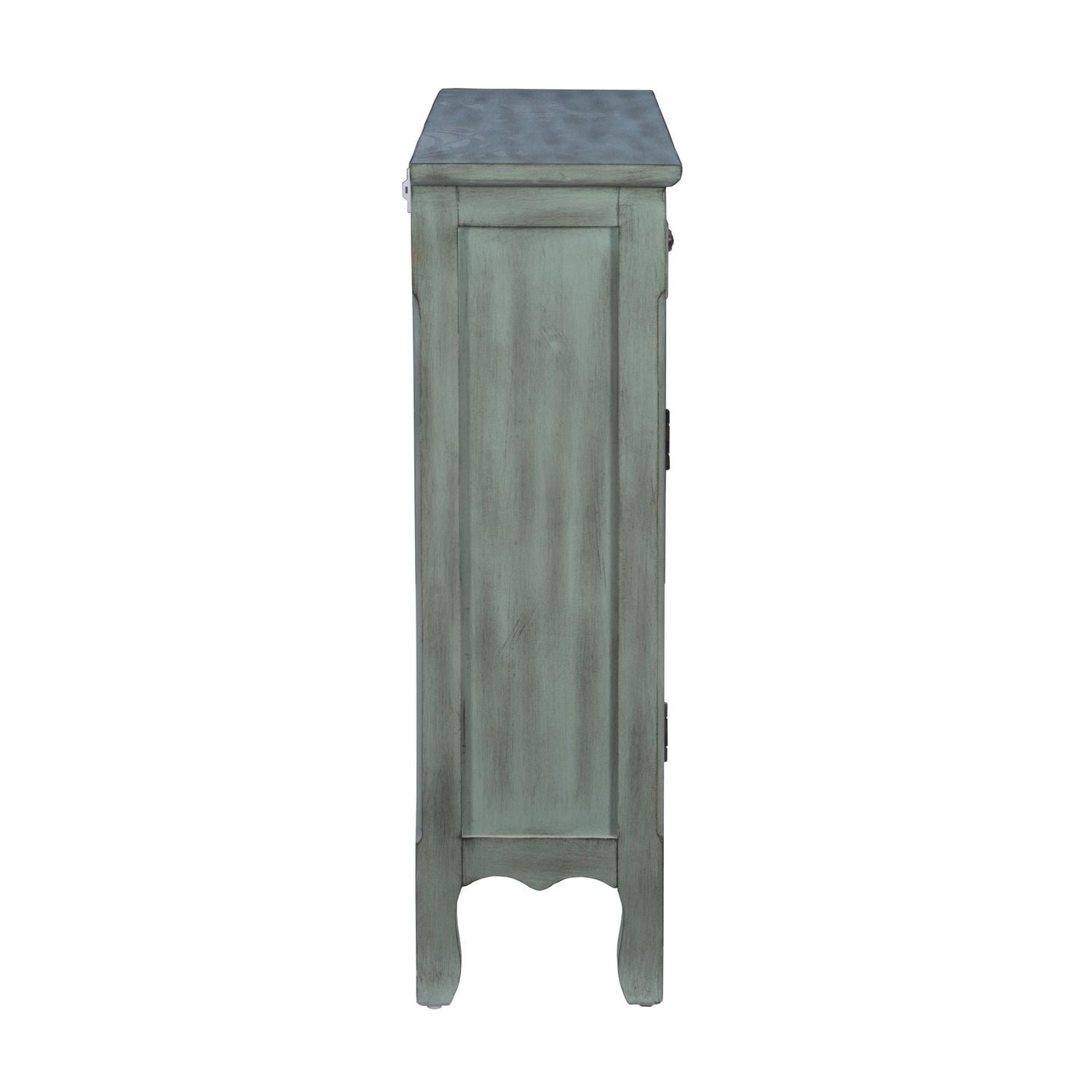 Maggie 2-Door Console, Antique Blue
