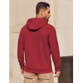 thumbnail image 5 of COOFANDY Mens Fashion Hoodies Pullover Drawstring Hooded Long Sleeve Sweatshirt with Pocket, 5 of 6